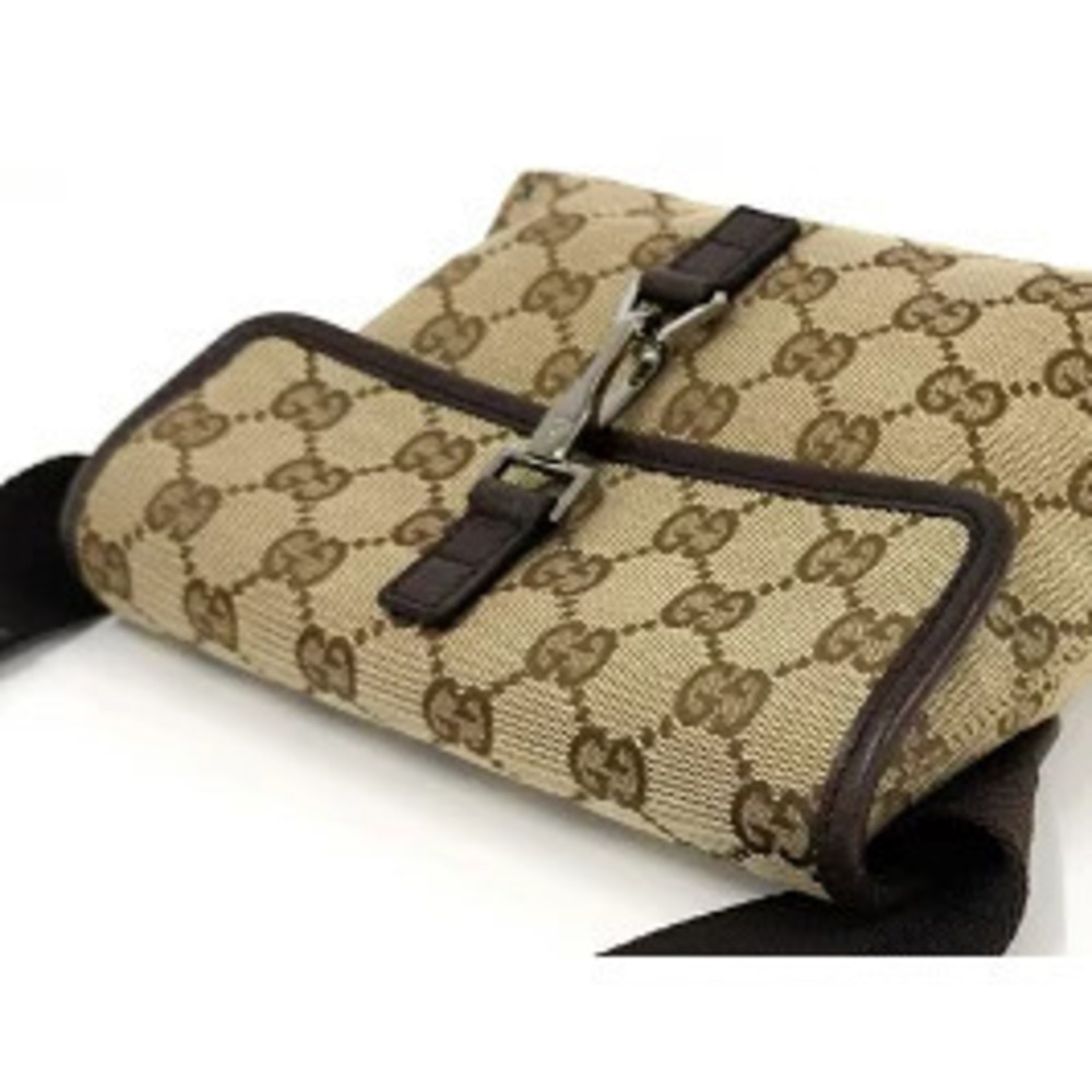 GUCCI waist bag GG canvas leather - Picture 3 of 9